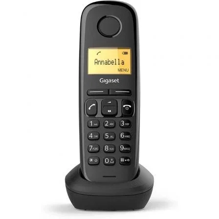 Gigaset L36852-H2802-D211 Teléfono Inalámbrico Pack TRIO Negro Gigaset L36852-H2802-D211 Teléfono Inalámbrico Pack TRIO Negro